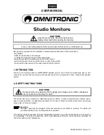 Предварительный просмотр 9 страницы Omnitronic PME-4 User Manual