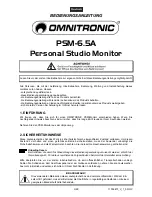 Предварительный просмотр 3 страницы Omnitronic PMS-IO User Manual