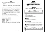 Предварительный просмотр 7 страницы Omnitronic PSM-6.5 User Manual