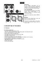 Предварительный просмотр 22 страницы Omnitronic RS-1222 User Manual