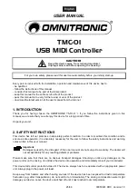 Preview for 25 page of Omnitronic TMC-01 User Manual