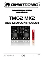 Предварительный просмотр 1 страницы Omnitronic TMC-2 MK2 User Manual