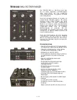 Предварительный просмотр 2 страницы Omnitronic TRM-202MK3 User Manual