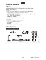 Preview for 6 page of Omnitronic VHF-450 User Manual