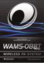 Omnitronic WAMS-08BT MK2 User Manual preview