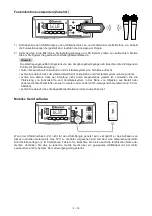 Предварительный просмотр 13 страницы Omnitronic WAMS-08BT MK2 User Manual