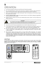 Предварительный просмотр 40 страницы Omnitronic WAMS-10BT Series User Manual