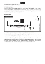 Preview for 17 page of Omnitronic WCS-800 User Manual