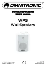 Omnitronic WPS-3S/W User Manual предпросмотр