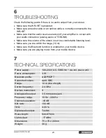 Preview for 23 page of Omnitronic WR-1BT User Manual