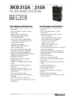 Preview for 3 page of Omnitronic XKB 208A User Manual