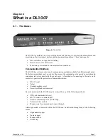 Preview for 9 page of Omnitronix Data-Link DL100 User Manual