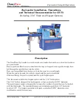 Предварительный просмотр 1 страницы OmniTurn GT-75 Installation, Operations, And Technical Documentation