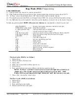 Предварительный просмотр 31 страницы OmniTurn GT-75 Installation, Operations, And Technical Documentation