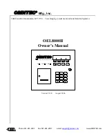 Omntec OEL8000II Owner'S Manual preview