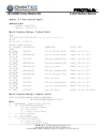 Preview for 29 page of Omntec PROTEUS OEL8000III Series Manual