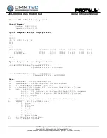 Preview for 32 page of Omntec PROTEUS OEL8000III Series Manual