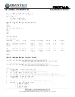 Preview for 33 page of Omntec PROTEUS OEL8000III Series Manual