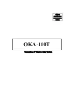 Omron Automotive Electronics OKA-110T User Manual предпросмотр