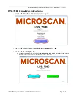 Preview for 7 page of Omron Microscan LVS-7000 Vision System Operation Manual