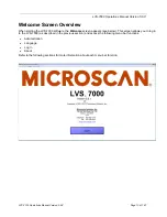 Preview for 10 page of Omron Microscan LVS 7000 Operation Manual