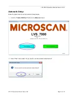 Preview for 26 page of Omron Microscan LVS 7000 Operation Manual