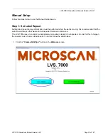 Preview for 29 page of Omron Microscan LVS 7000 Operation Manual