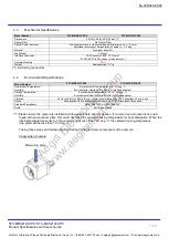 Предварительный просмотр 10 страницы Omron Sentech CoaXPress STC-MBS212CXP6 Product Specifications And User'S Manual