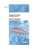 Предварительный просмотр 1 страницы Omron 3G3AX-EIO21-RE User Manual