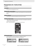 Предварительный просмотр 11 страницы Omron 3G3AX-MX2-ECT User Manual