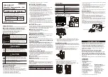Предварительный просмотр 2 страницы Omron 3G3AX-RX-ECT Instruction Manual