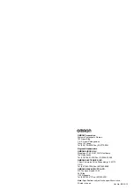 Preview for 4 page of Omron 3G3FV-PDI16H2 Instruction Sheet