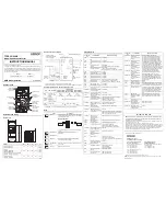 Omron 3G3JX-A2002-E Instruction Manual предпросмотр