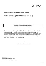 Preview for 45 page of Omron 3G3RX2 Series Instruction Manual