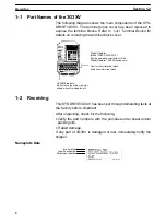 Предварительный просмотр 6 страницы Omron 3G3XV-A2001-EV2 Operation Manual