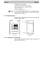 Предварительный просмотр 8 страницы Omron 3G3XV-A2001-EV2 Operation Manual