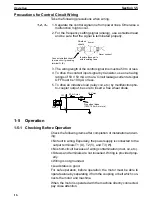 Preview for 20 page of Omron 3G3XV-A2001-EV2 Operation Manual