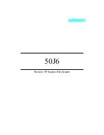 Предварительный просмотр 1 страницы Omron 50J6 Manual