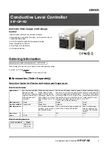 Preview for 1 page of Omron 61F-GP-N2 Manual