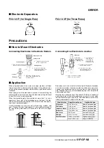 Предварительный просмотр 5 страницы Omron 61F-GP-N2 Manual