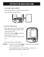 Preview for 20 page of Omron 7 series BP760 Instruction Manual