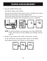 Preview for 28 page of Omron 7 series BP760 Instruction Manual
