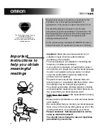 Preview for 3 page of Omron 705CP-II Instruction Manual