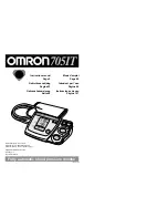 Preview for 1 page of Omron 705IT Instruction Manual