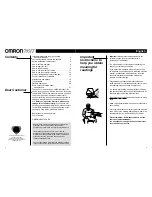 Предварительный просмотр 2 страницы Omron 705IT Instruction Manual