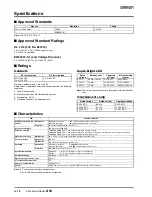 Предварительный просмотр 14 страницы Omron A16 - Datasheet