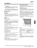 Предварительный просмотр 29 страницы Omron A16 - Datasheet