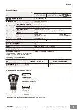Preview for 4 page of Omron A165E - Manual
