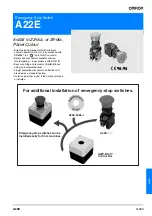 Preview for 1 page of Omron A22E - Manual