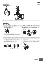 Предварительный просмотр 7 страницы Omron A22LK Series Manual